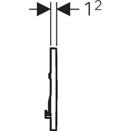 Кнопка смыва Geberit Sigma 30 115.893.KY.1, хром глянец фото 3