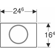 Кнопка смыва Geberit Sigma 10 115.758.JT.5, белый фото 2