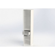 Пенал подвесной Aquanet Бруклин 35 см 203966, белый фото 6