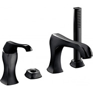 Смеситель для ванны Emmevi Ares NEO76120, черный фото 