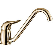 Смеситель для кухни Emmevi Duka BR44007, бронза фото 