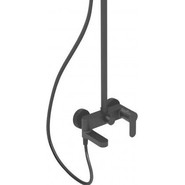 Душевая стойка для ванны Paffoni Blu ZCOL632NO, чёрный матовый фото 3