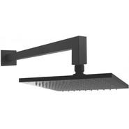 Верхний душ Paffoni Syncro King ZSOF078NO 300х300 мм, чёрный матовый фото 