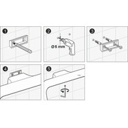 Стакан для зубных щеток WasserKraft Aisch K-5928, цвет золото фото 4
