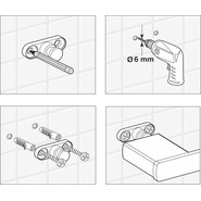 Стакан для зубных щеток WasserKraft Sauer K-7928, цвет золото фото 4
