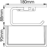 Держатель для туалетной бумаги WasserKraft K-1325 фото 5