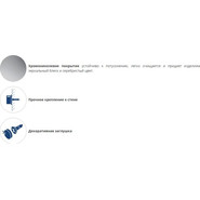 Полка для полотенец WasserKraft K-888 фото 3