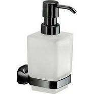 Дозатор для жидкого мыла Gedy G-Stelvio ST80(14), цвет чёрный матовый фото 