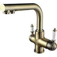 Смеситель для кухни Lemark Villa LM4861B, бронза фото 