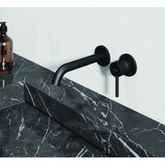 Смеситель для раковины настенный Kludi Bozz 230 мм 382453976, черный фото 2