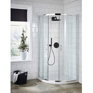 Смеситель для ванны с термостатом Paini Cox 78PZ691TH, черный фото 4