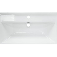 Раковина врезная на столешницу Sanita Luxe Fest WB.FN/Fest/80-C/WHT.G/S1 80 см фото 6