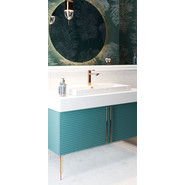 Раковина врезная на столешницу Sanita Luxe Fest WB.FN/Fest/80-C/WHT.G/S1 80 см фото 3