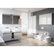 Зеркало-шкаф Cersanit Moduo 60 см LS-MOD60/Wh, белый фото 2