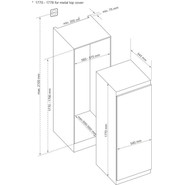 Встраиваемый морозильник (морозильная камера) Korting KSFI 1833 NF фото 5