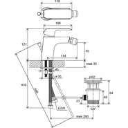 Смеситель для биде Ravak Flat - FL 055.00 X070122 фото 2