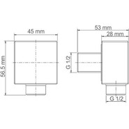 Шланговое подсоединение WasserKraft A221, черный фото 3