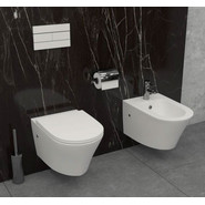 Унитаз подвесной безободковый Jacob Delafon Rodin+ EDY102-00 фото 2