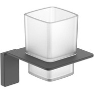 Стакан для зубных щеток Iddis Slide SLIBSG1i45, цвет чёрный фото 