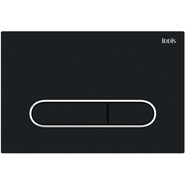 Кнопка смыва Iddis Unifix UNI71MBi77, черный матовый фото 