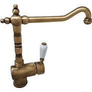 Смеситель для кухни Paini Cox 78F35881ANTKM, бронза фото 
