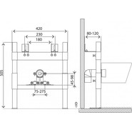 Инсталляция для биде BelBagno BB024-BD фото 5