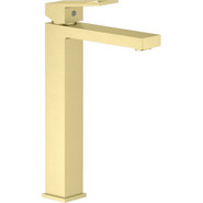 Смеситель для раковины высокий Timo Briana 7111/17F, золото матовое фото 