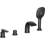 Смеситель для ванны Timo Helmi 4020/03Y, черный матовый фото 