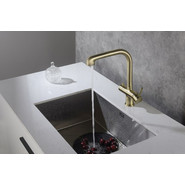 Смеситель для кухни Timo Saona 2346/02FL, антик фото 3