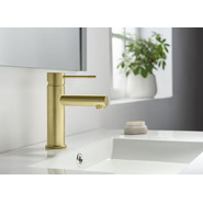 Смеситель для раковины Timo Saona 2361/17F, золото матовое фото 3