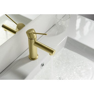 Смеситель для раковины Timo Saona 2361/17F, золото матовое фото 5