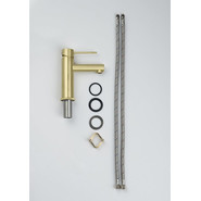 Смеситель для раковины Timo Saona 2361/17F, золото матовое фото 6