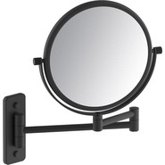 Зеркало косметическое настенное Timo Saona 13076/03, цвет черный фото 