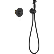 Набор для гигиенического душа Timo Saona 2389/03SM, черный матовый фото 