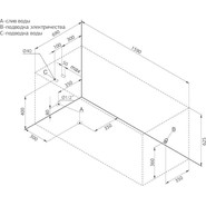 Ванна акриловая Aquanet West 160х70 см 204054, Размер - мм: 1600х700 фото 5