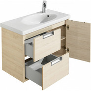 Тумба подвесная с раковиной Roca Etna 80 см 857301445, дуб верона фото 2