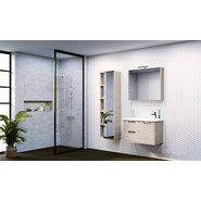 Тумба подвесная с раковиной Roca Etna 80 см 857301445, дуб верона фото 3