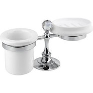 Стакан с мыльницей Cezares Olimp OLIMP-STT-01-Sw фото 