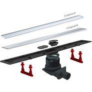 Трап Pestan (BETTOSERB) Confluo Frameless Line 45 см 13701229, хром матовый (под плитку), Цвет производителя: хром, Размер трапа: 450 фото 