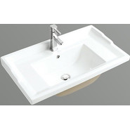 Раковина врезная на столешницу CeramaLux N 90 см NYJ840-90 фото 