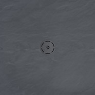 Каменный поддон Jacob Delafon Singulier 90x90 см E67033-NAD, серый сланец фото 