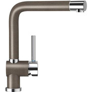 Смеситель для кухни Schock PIEGA 710131, хром/бронза фото 