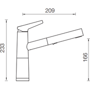Смеситель для кухни Schock SC-510-D 710469, хром/бронза фото 2