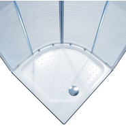 Душевое ограждение Triton Стандарт А1 Аква Полосы 90х90 см, белый/узор фото 6