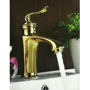 Смеситель для раковины Lemark Brava LM4706G, золото фото 2