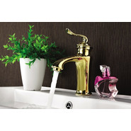 Смеситель для раковины Lemark Brava LM4706G, золото фото 5