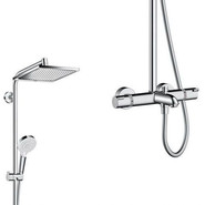 Душевая стойка Hansgrohe Crometta E 240 1jet Showerpipe 27298000 фото 2