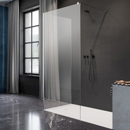 Душевое ограждение Radaway Modo New IV 100x90 см (стекло 8 мм), хром/прозрачное фото 