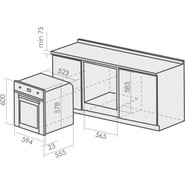 Электрический духовой шкаф MBS DE-604WH фото 2