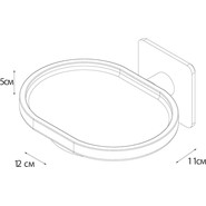 Мыльница Fixsen Round FX-92108 фото 4